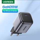 מטען קיר מהיר GaN 20W עם חיבור Type C